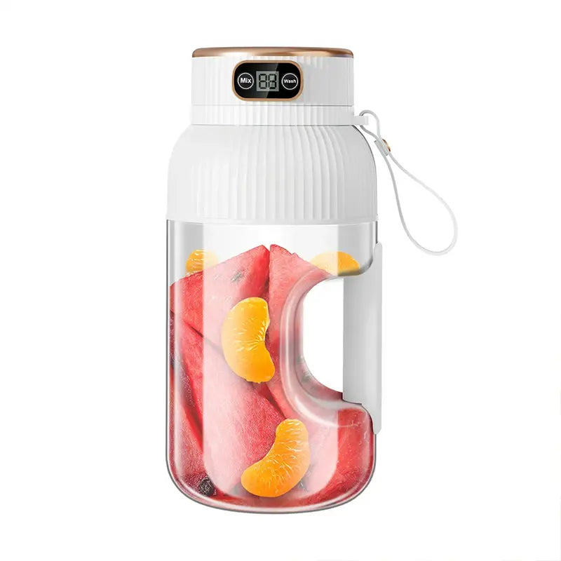 1000ML Portable Juicer Blender Fruit Juicer USB Charging Lemon Orange Fruit Juicing Cup Smoothie Blender Machine Kitchen Tools - Nexvibe