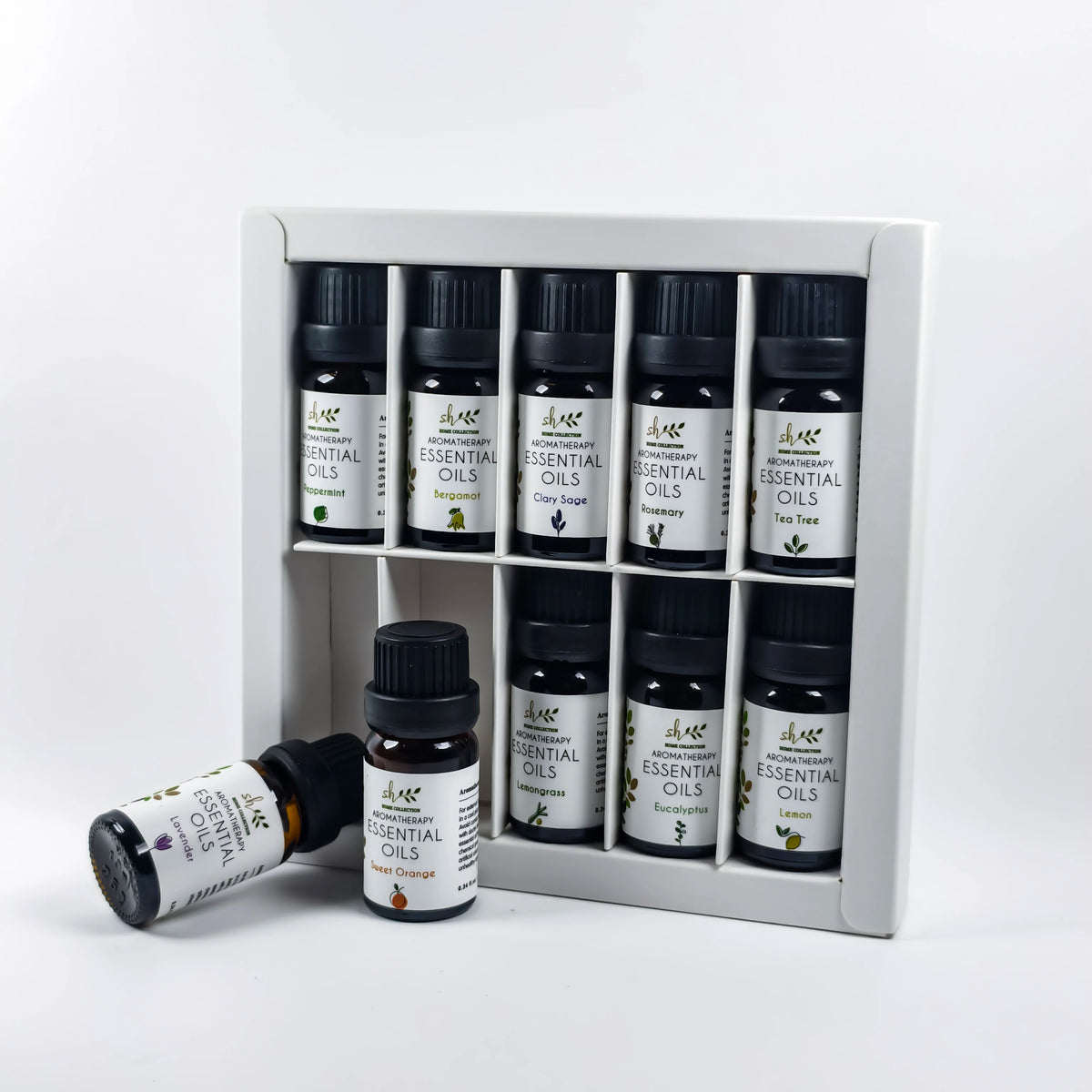10Pcs&6pcs Essential Oil Gift Set for Diffuser Humidifiers Skin Care Massage Fragrance Oil Scent for DIY Candle Soap