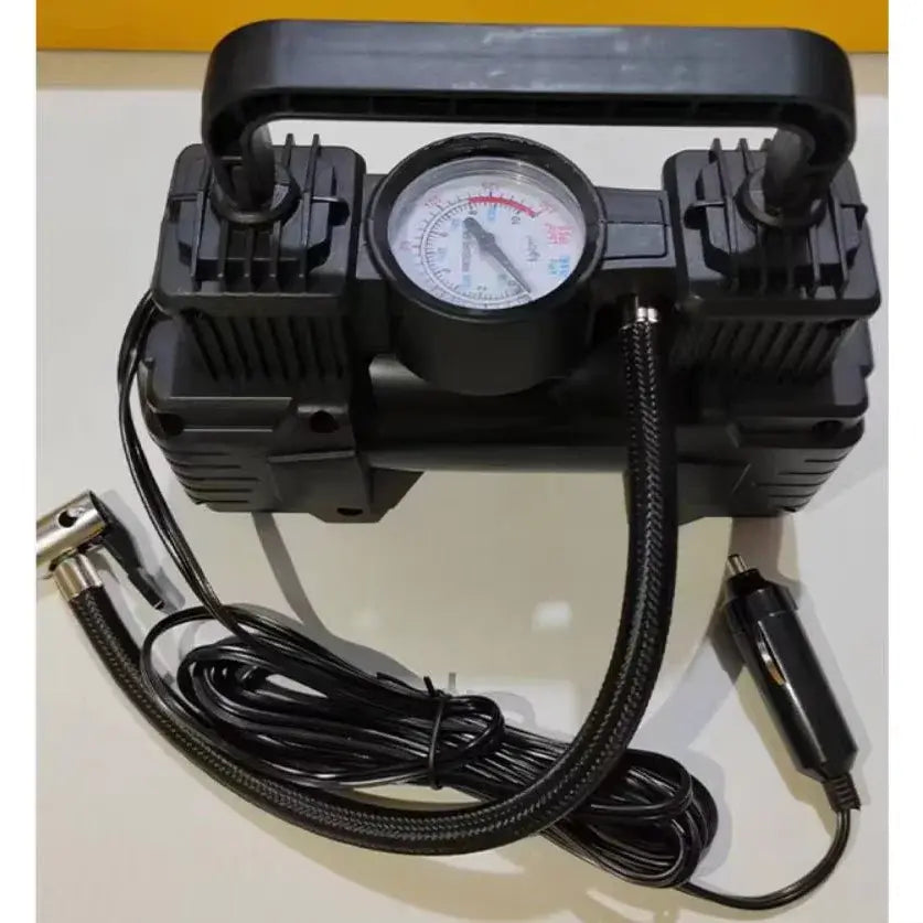 12V 150PSI Car Bicycle Motorcycle Electric Tire Inflator Air Pump Air Compressor Dual Cylinder Inflatable Tools