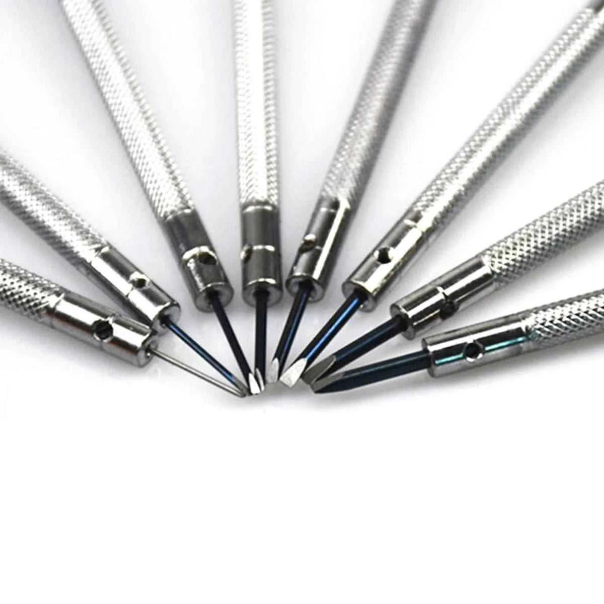 13PCS/Set Professional 0.6-2.0mm 90mm Long Slotted Cross Screwdriver Kit Watchmakers Watch Repair Tools Set