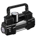 12V 150PSI Car Bicycle Motorcycle Electric Tire Inflator Air Pump Air Compressor Dual Cylinder Inflatable Tools With LED Light