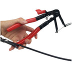 Car Hose Clamping Pliers Bendable Hose Clamps Cable Type Flex Cable Straight Hose Bundle Removal Long Clamps Auto Repair Tools