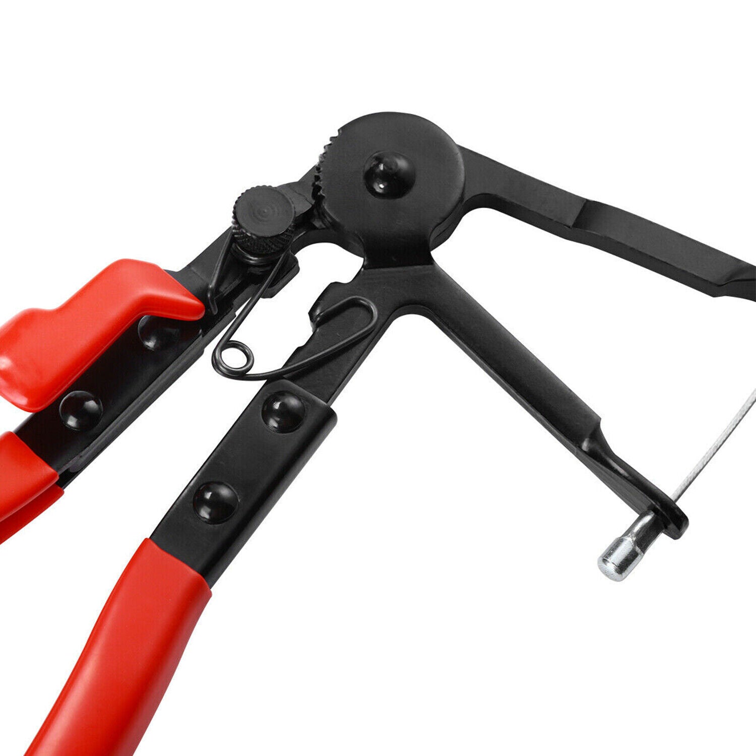 Car Hose Clamping Pliers Bendable Hose Clamps Cable Type Flex Cable Straight Hose Bundle Removal Long Clamps Auto Repair Tools