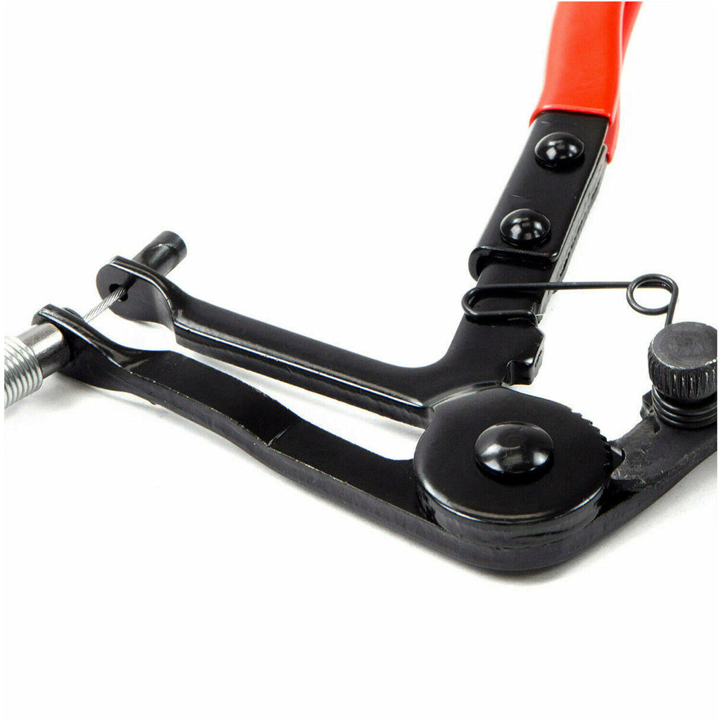 Car Hose Clamping Pliers Bendable Hose Clamps Cable Type Flex Cable Straight Hose Bundle Removal Long Clamps Auto Repair Tools