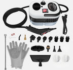 2500W Handheld Steam Cleaner High Pressure Household Car Detailing Steam Cleaning Machine with Cleaning Tools US Standard