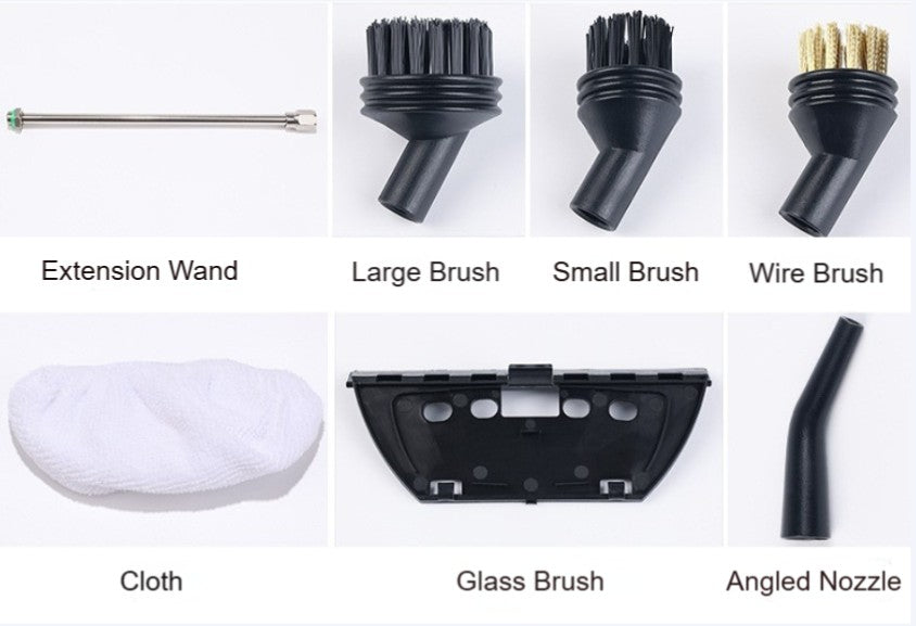 2500W Handheld Steam Cleaner High Pressure Household Car Detailing Steam Cleaning Machine with Cleaning Tools US Standard