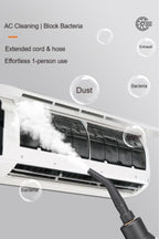 2500W Handheld Steam Cleaner High Pressure Household Car Detailing Steam Cleaning Machine with Cleaning Tools US Standard