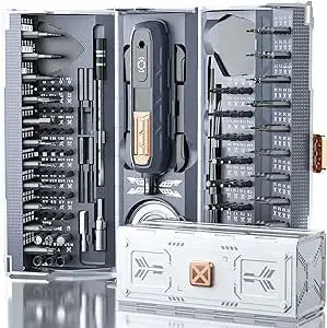 180 in 1 Precision Manual Multifunctional Screwdriver Set Magnetic Phillips Bits Mobile iPhone & PC & Glasses Repair