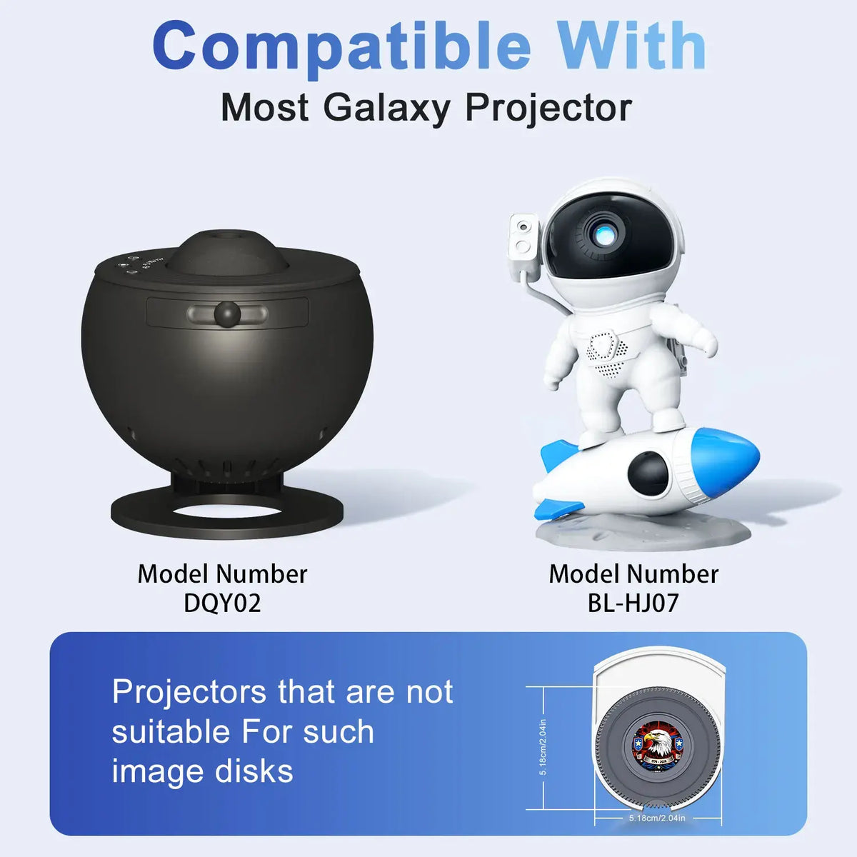 19-in-1 Galaxy Projector Starry Sky Night Light 360° Rotate Planetarium Lamp with Independence Day Film Discs LED Star