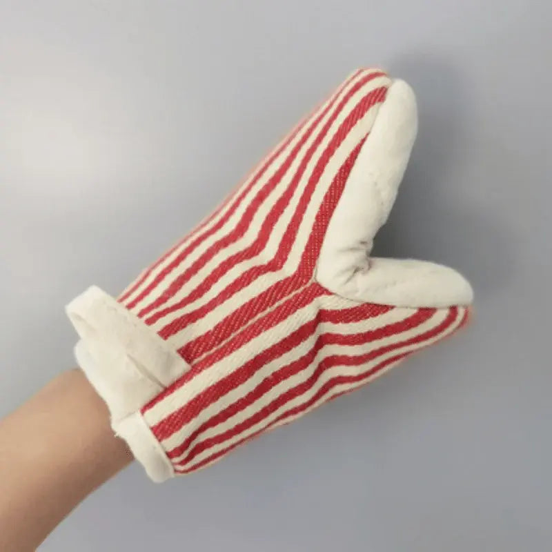 1PC  Heat-insulating Gloves Potholder Kitchen Anti-scald Microwave Gloves High Temperature Resistant Kitchen Baking Oven Gloves - Nexvibe