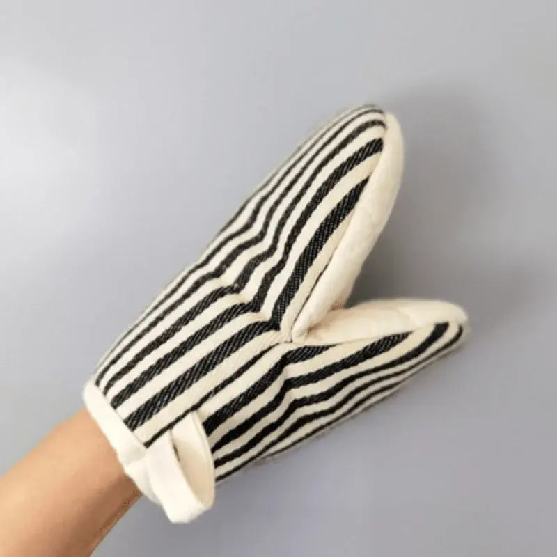 1PC  Heat-insulating Gloves Potholder Kitchen Anti-scald Microwave Gloves High Temperature Resistant Kitchen Baking Oven Gloves - Nexvibe