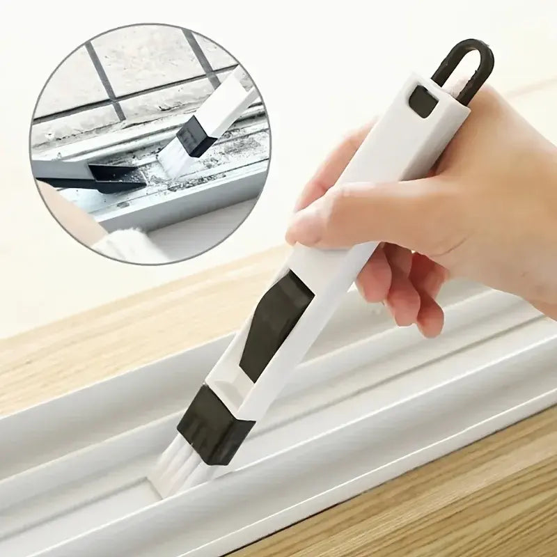 1PC window slot cleaning brush, screen window cleaning tool, keyboard slot small brush, glass belt dustpan gap brush - Nexvibe