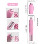 1Pcs 3-In-1 Heart Shape Cat Eye Nail Art Magnet Double Line Moon Snake French Magnet Pen for Magnetic Gel Polish Manicure Tools - Nexvibe
