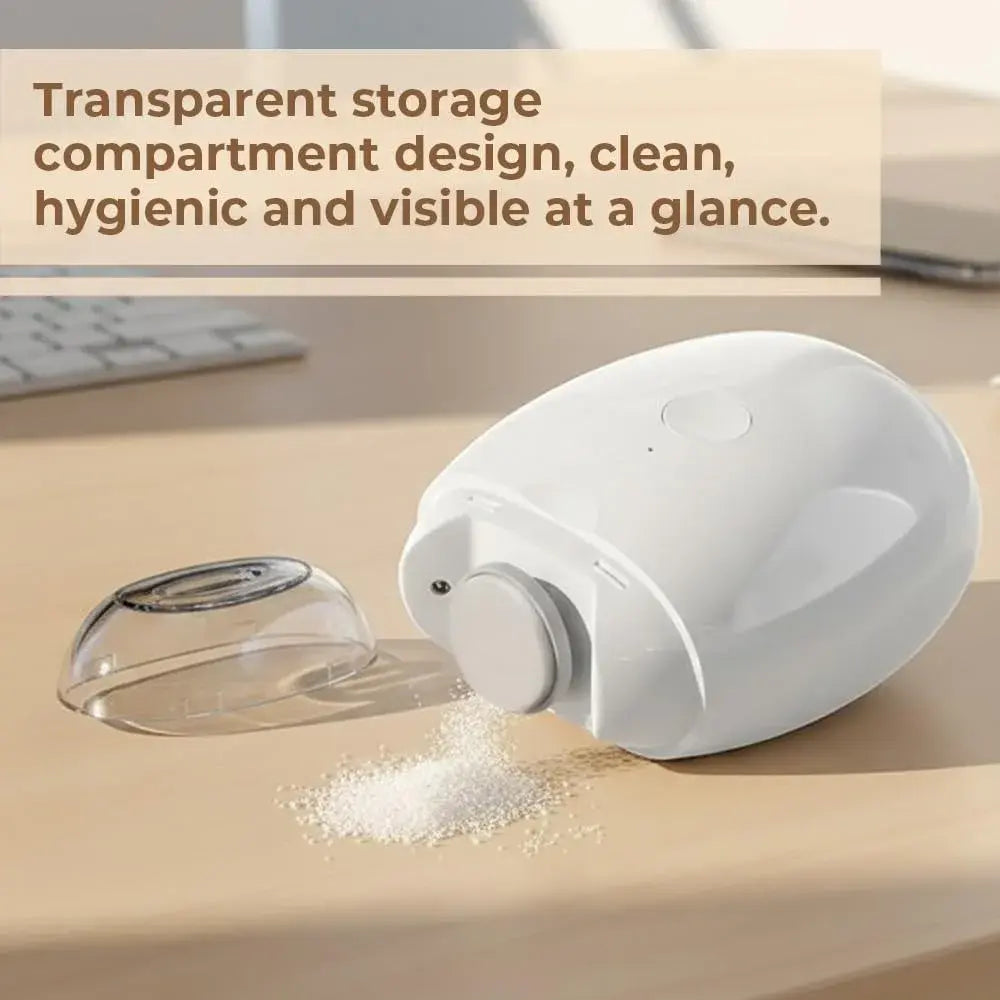 1 PCS Universal Automatic Fingernail Grinder 3 Speeds Electric Nail Clipper Portable Nail Cutter and Trimmer with LED