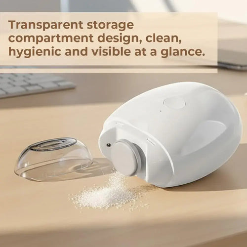 1 PCS Universal Automatic Fingernail Grinder 3 Speeds Electric Nail Clipper Portable Nail Cutter and Trimmer with LED