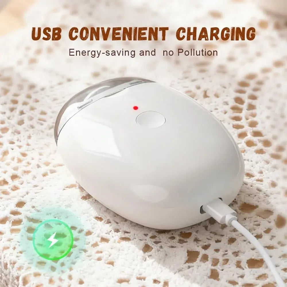 1 PCS Universal Automatic Fingernail Grinder 3 Speeds Electric Nail Clipper Portable Nail Cutter and Trimmer with LED