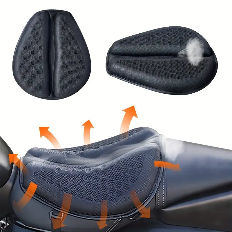 Gel Motorcycle Seat Cushion with Honeycomb Structure