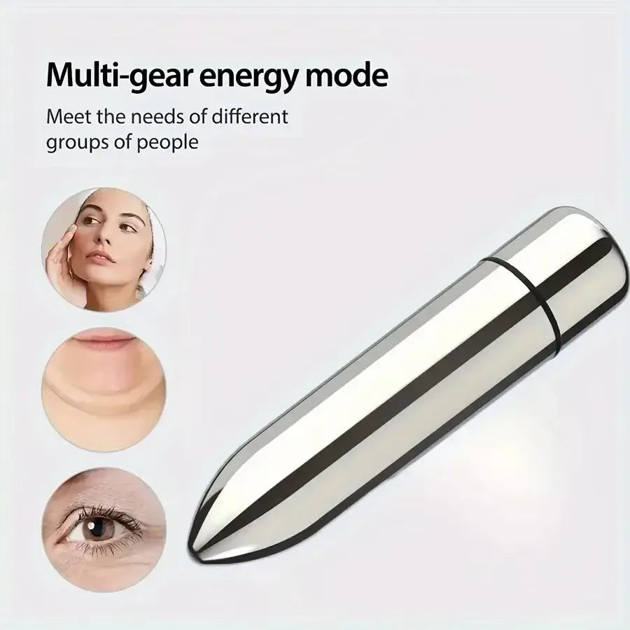 1pc Mini Vibrating Massager Facial and Eye Massage Treatment Promotes Lotion Absorption Portable for Home and Travel Beauty Tool - Nexvibe