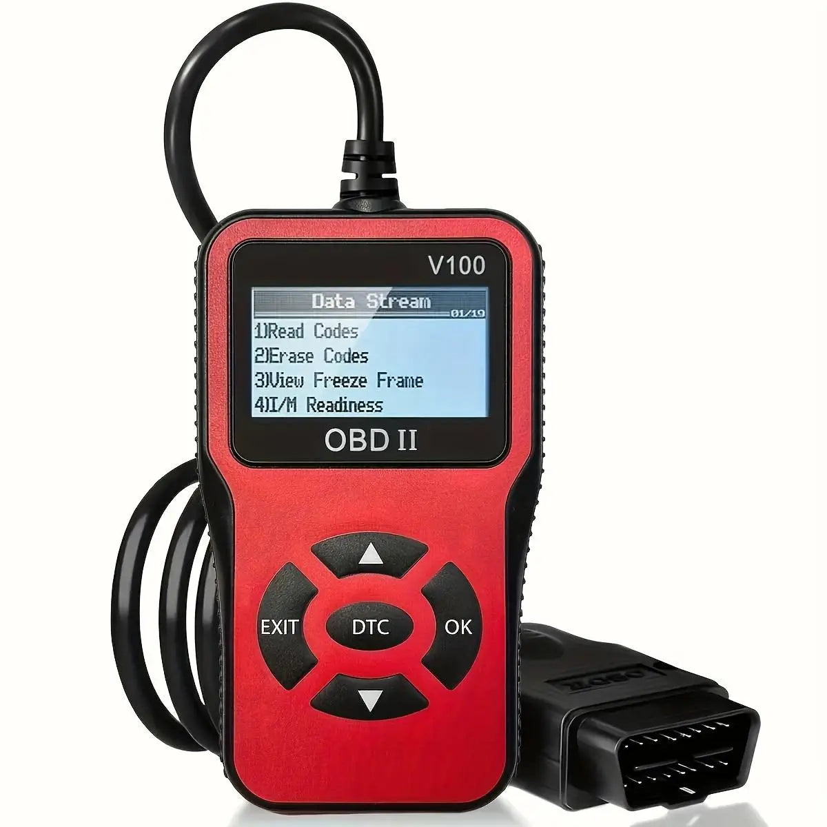 1pc V100 Professional OBD2 Scanner Engine Fault Code Reader Diagnostic Scan Tool for OBD II Protocol Cars Since 1996