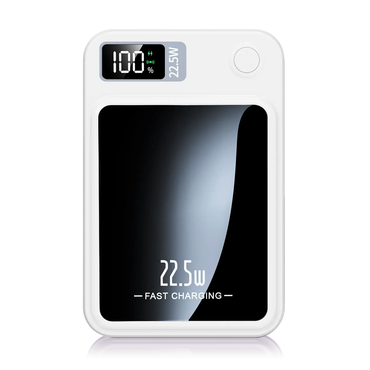 2-in-1 Wireless Magnetic Power Bank Fast Charging Portable PD 22.5W 10000mAh LED Power Display for iPhone 17/16/15/14