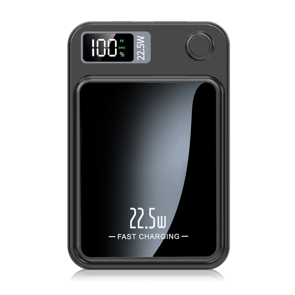 2-in-1 Wireless Magnetic Power Bank Fast Charging Portable PD 22.5W 10000mAh LED Power Display for iPhone 17/16/15/14
