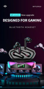 2026 New TWS Wireless Earphones with Bluetooth 5.49 Gaming Headset Sport Earbuds with LED Display Earhooks and Built-in