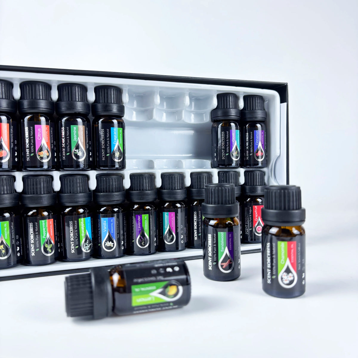 20Pcs/Set Classic Brand Essential Oil Set Lavender Eucalyptus Sweet Orange Lemon Aromatherapy Essential Oils Exclusive
