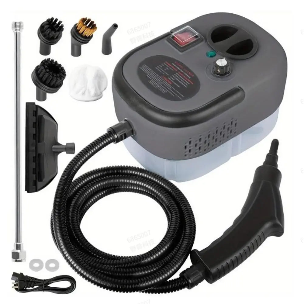 2500W High Temperature Steam Cleaner 110V Portable Handheld Steam Cleaning Machine With Multiple Accessories US Plug - Nexvibe