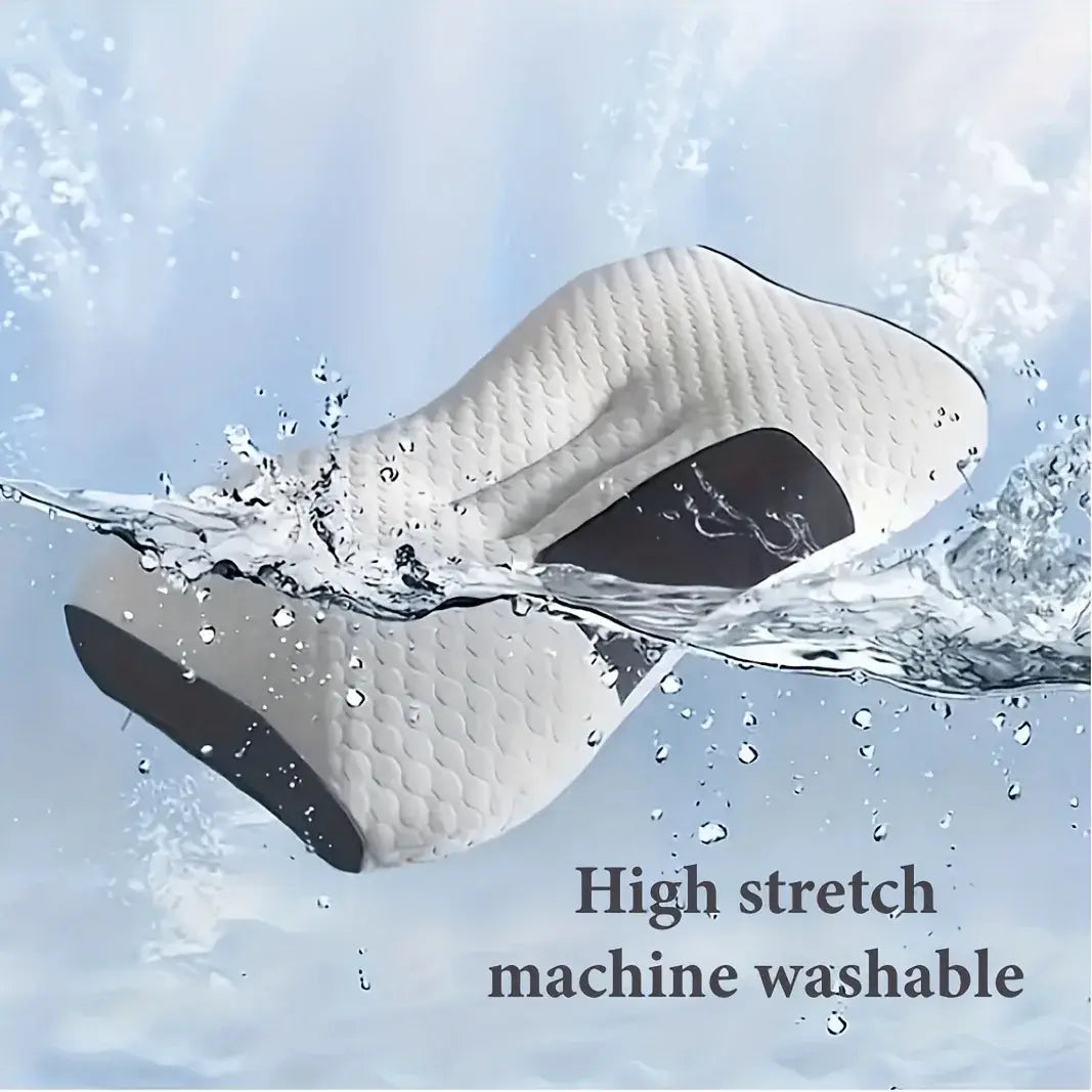 2pcs Massage Neck Pillows Adjustable Ergonomic Orthopedic Contour Support High-Quality Pillow Core All-Season Sleeping