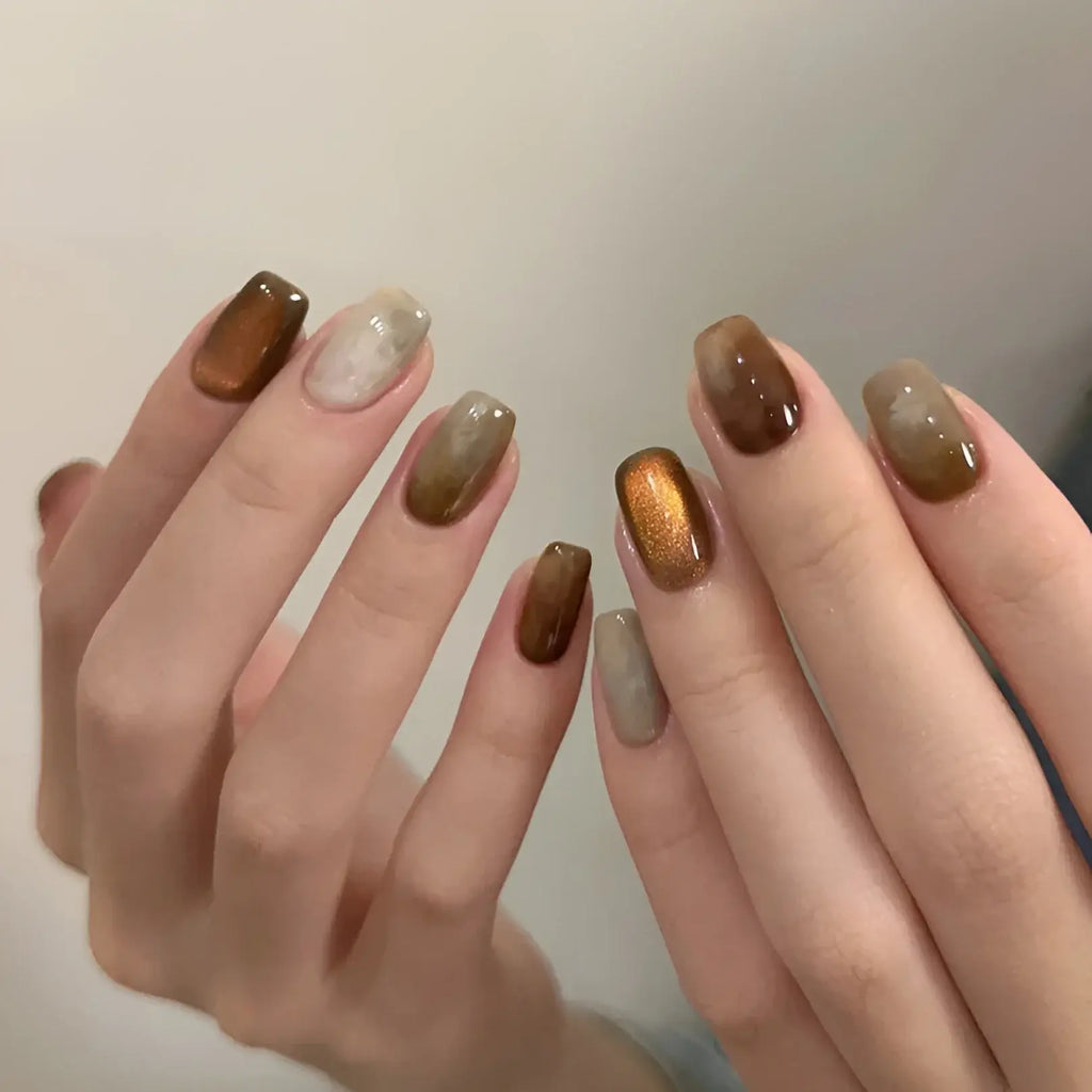3x0.7cm Round Nail Art Cat Eye Gel Magnetic Pen for Gel Polish 3D Cat Eye Nails Painting Strong Magnet Stick Manicure DIY 2030 - Nexvibe
