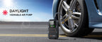 4-IN-1 Car Jump Starter with Air Compressor Peak 5000A Auto Battery Booster 150PSI Air Pump Portable Power Bank Tire