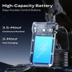 4.3 Inch Industrial Endoscope Camera HD1920P 16.5TF Single Lens Pipe Inspection Borescope for Car Sewer Inspection