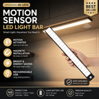 Rechargeable Motion Sensor LED Night Lights (2-Pack)