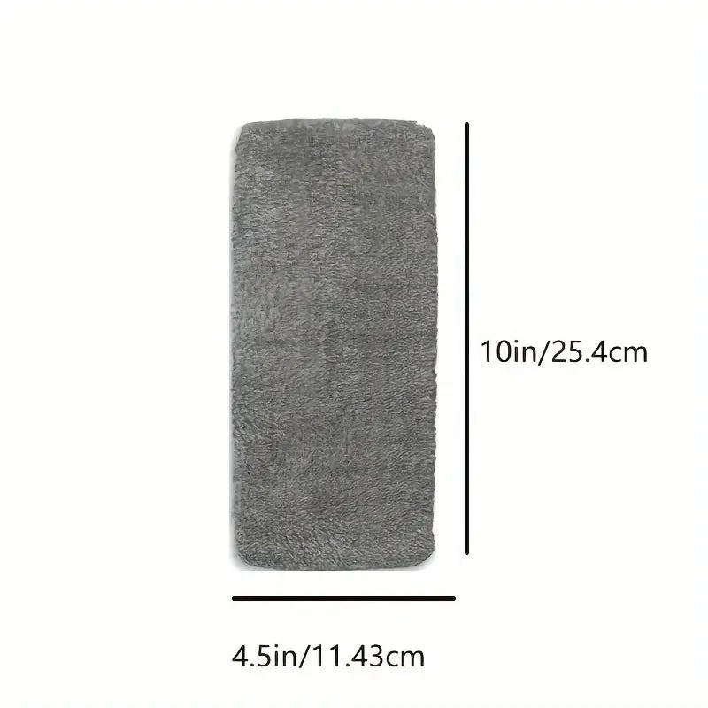 4 Unit Reusable Mop Pad, Machine-Washable Long-Lasting Flat Floor Mop Cloth, For Both Dry And Wet Use - Nexvibe