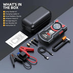 5-in-1 Multifunctional Air Pump Jump Starter with Air Compressor 3000A Peak/150PSI Battery Jump Starter Digital Tire Inflator - Nexvibe