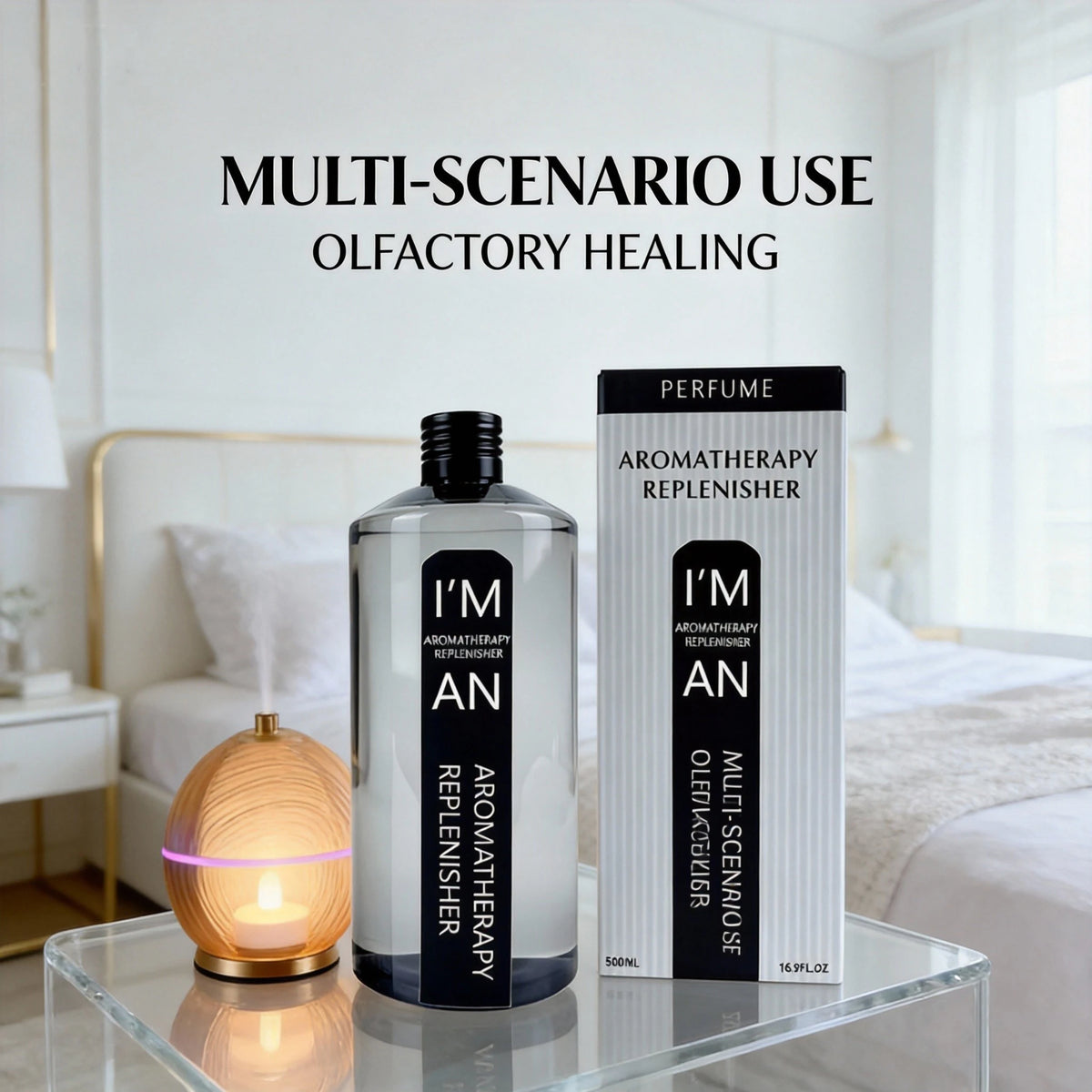 500ML Lasting Flameless Hotel Hilton Marriott White Tea Aromatherapy Refill Essential Oil for humidifier Fresh Air
