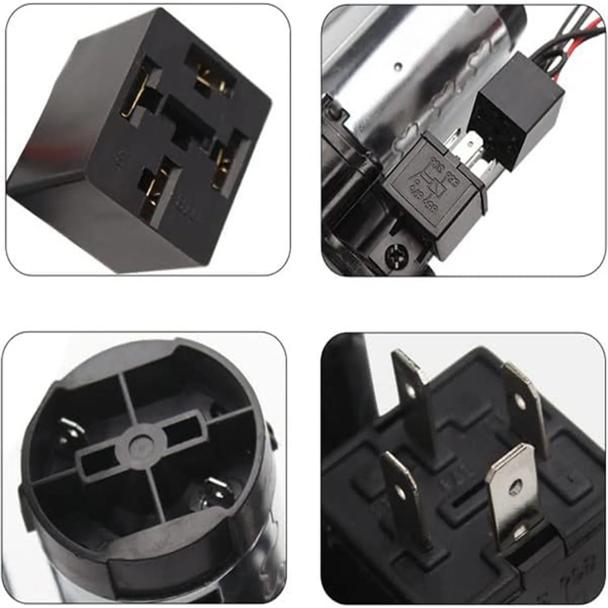 600DB Horn 12V Super Loud Car Electric Horn Dual Trumpets Air Horn Speaker For Car SUV Vehicle Boat Train Motorcycle RV