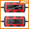 6V 12V 1.5A Smart Car Battery Charger for Lead-Acid AGM GEL Batteries (US) - United States