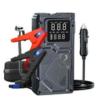 6 in 1 Jump Starter with Air Pump Peak 5000A Booster 150PSI Tire Inflator 8L Gas/4L Diesel with DC Power Cord 400LM