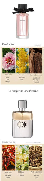 Women's Floral Eau De Toilette Perfume For Ladies Long Lasting Fresh Scent Daily Party Gift 4Pcs 100ml Gift Set