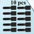 10 Black/white Cable Ties, Black and White Cable Organizer, Used for Data Cable Management and Desktop Computers