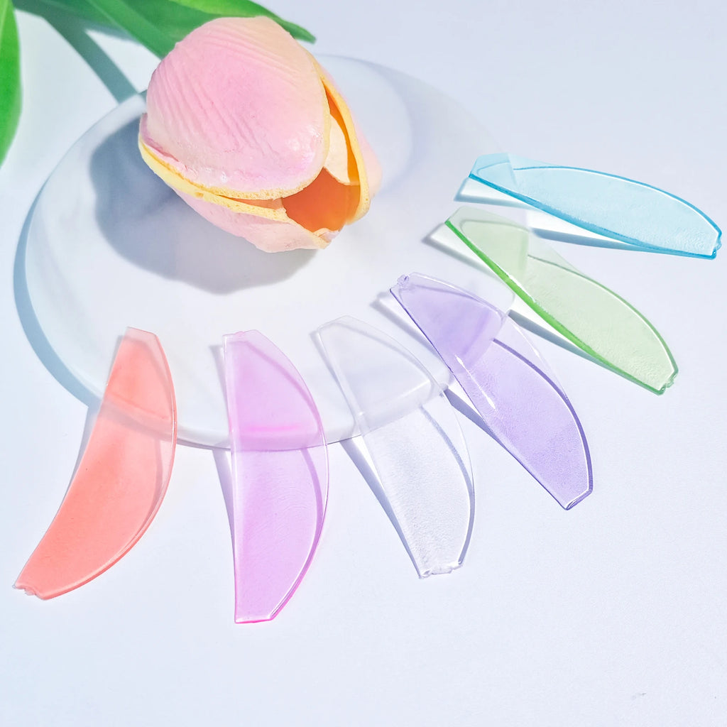 Libeauty New 1 Pair Lash Softening Pads Silicone Eyelash Perm Pads Lashes Rods Shield Lifting Eyelash Accessories Makeup Tools