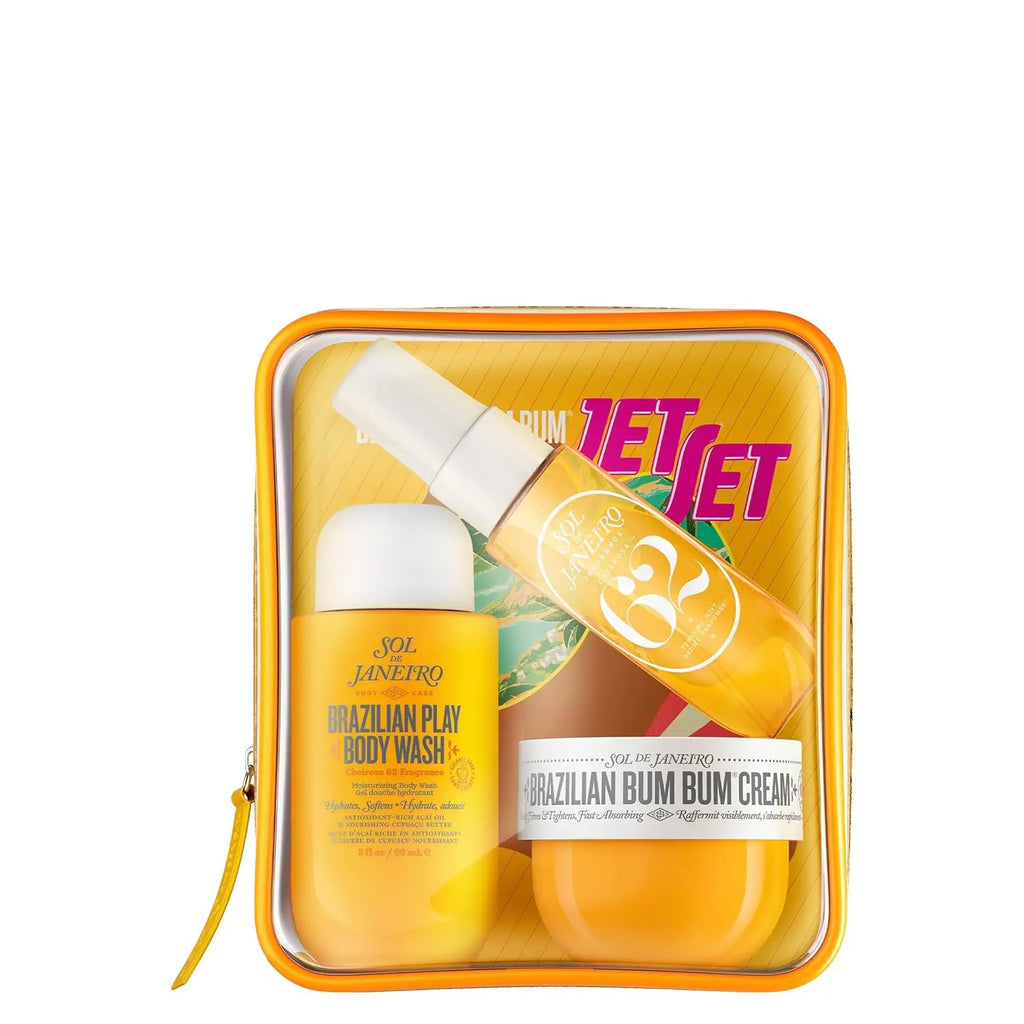 Sol de Janeiro Cheirosa Perfume Mist Gift Set – Tropical Dragon Fruit, Lychee, Vanilla & Musk Scent, Refreshing Hair & Body Fragrance, Perfect Present for Women, Summer-Ready Aroma