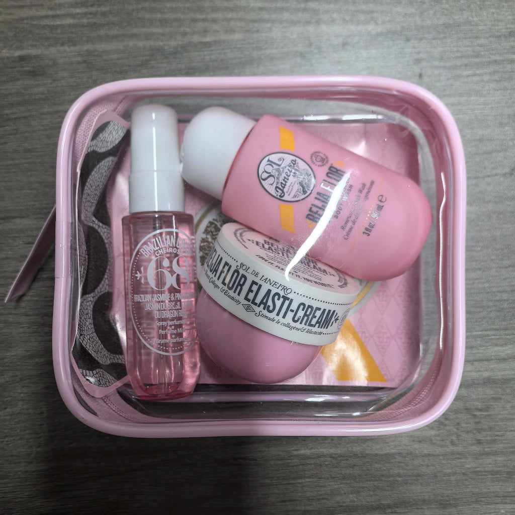 Sol de Janeiro Cheirosa Perfume Mist Gift Set – Tropical Dragon Fruit, Lychee, Vanilla & Musk Scent, Refreshing Hair & Body Fragrance, Perfect Present for Women, Summer-Ready Aroma