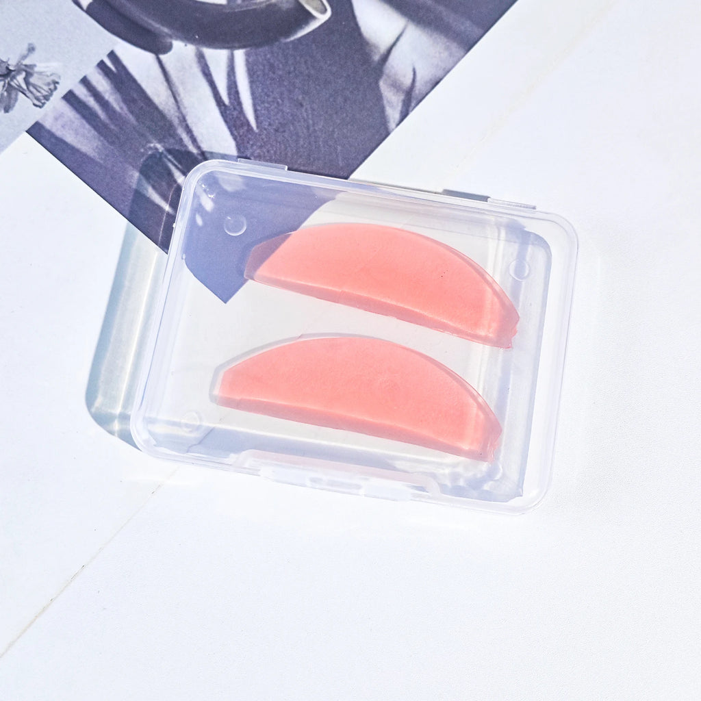 Libeauty New 1 Pair Lash Softening Pads Silicone Eyelash Perm Pads Lashes Rods Shield Lifting Eyelash Accessories Makeup Tools