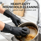 Disposable Nitrile Gloves 100PCS Powder Free Latex Free Puncture Resistant for Kitchen Cleaning Industrial Use