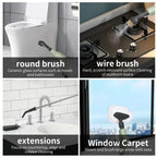 High Pressure Steam Cleaner 3Bar 1500W Portable Household Steam Cleaning Machine With Multiple Accessories