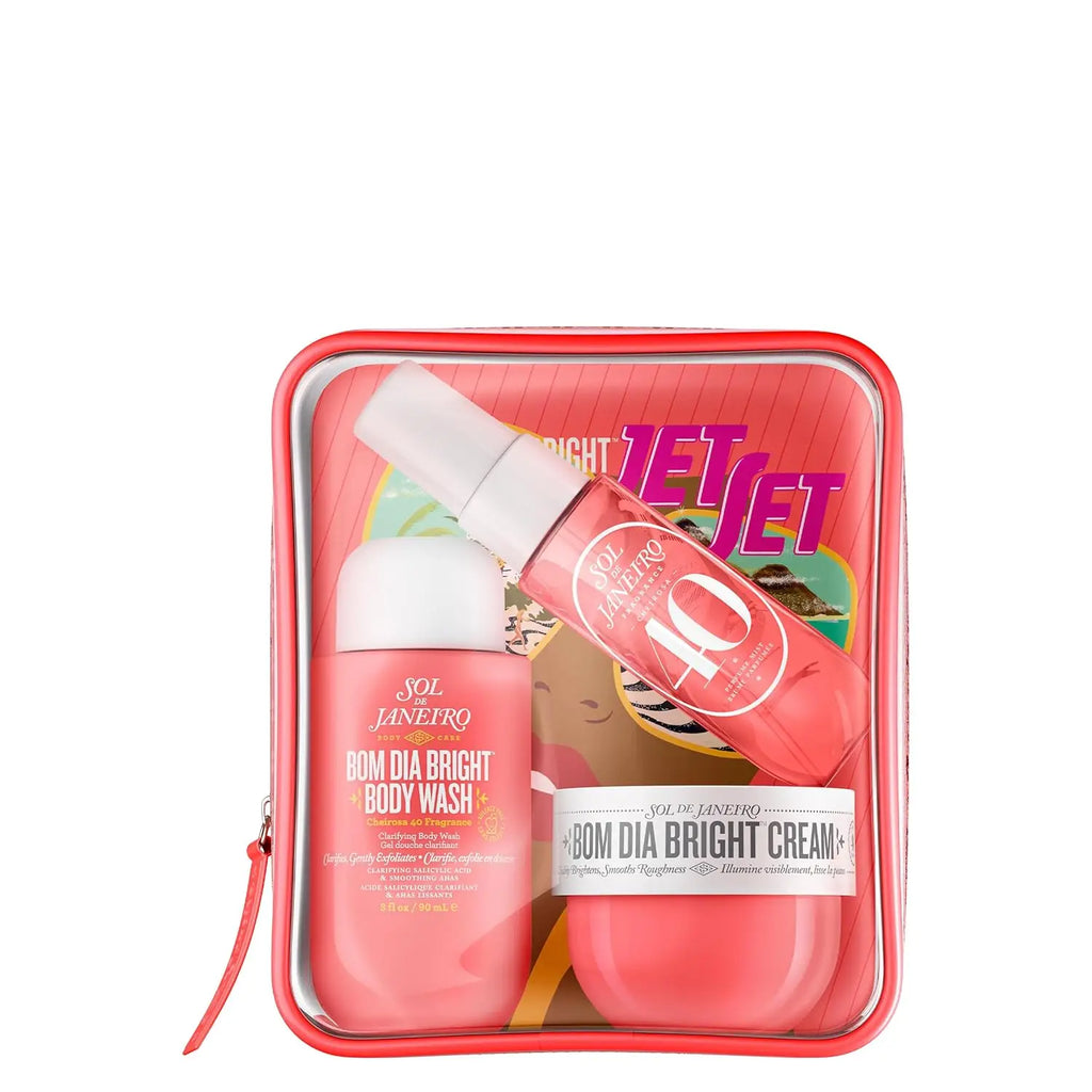 Sol de Janeiro Cheirosa Perfume Mist Gift Set – Tropical Dragon Fruit, Lychee, Vanilla & Musk Scent, Refreshing Hair & Body Fragrance, Perfect Present for Women, Summer-Ready Aroma
