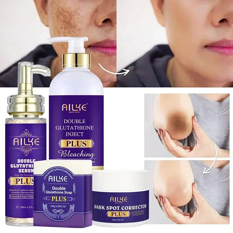 AILKE Anti-Black Spots Serum, Brightening Essence for an Even & Radiant Complexion, Reduce Freckles, Pigmentation, 120 ml - Nexvibe