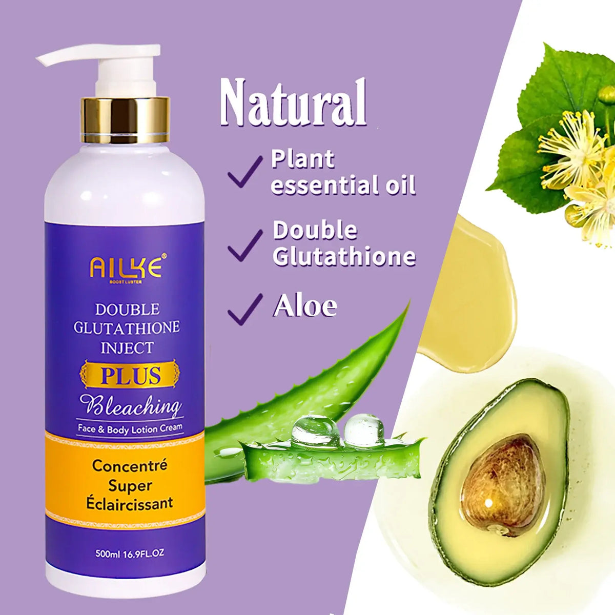AILKE Anti-Black Spots Serum, Brightening Essence for an Even & Radiant Complexion, Reduce Freckles, Pigmentation, 120 ml - Nexvibe